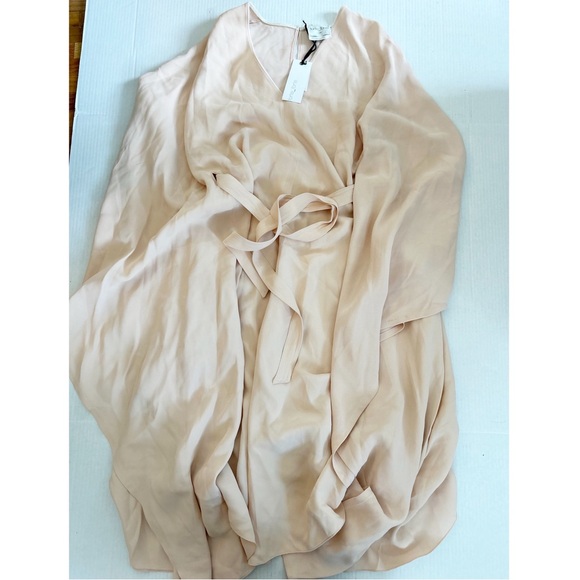 Forte Forte Tied Waist Neutral Flowy Dress 9368 Size XS Yogurt - Picture 1 of 4